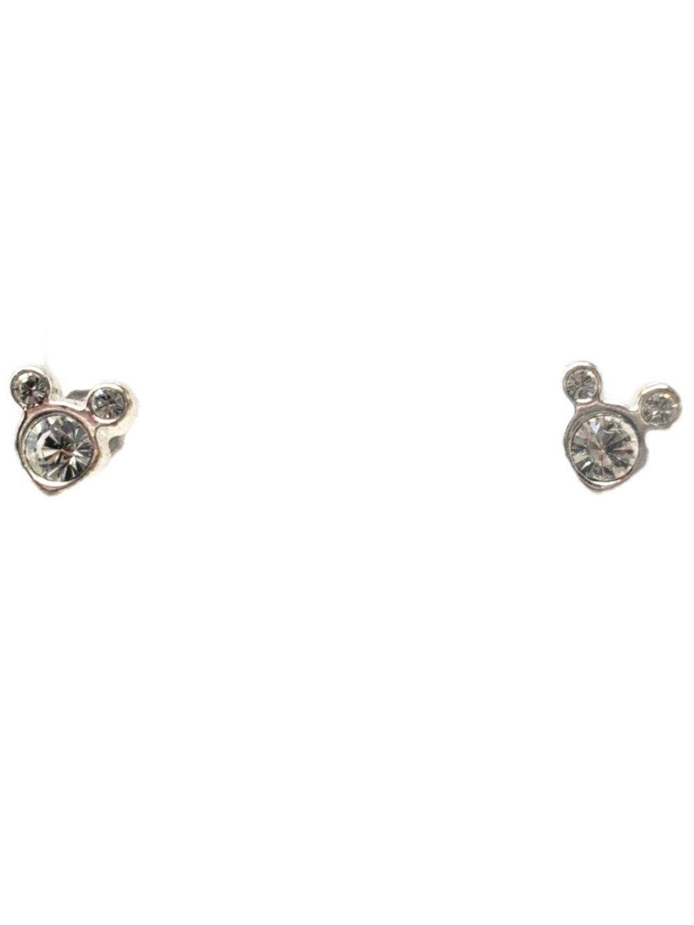 Disney Mickey Mouse April Birthstone Stud Earrings